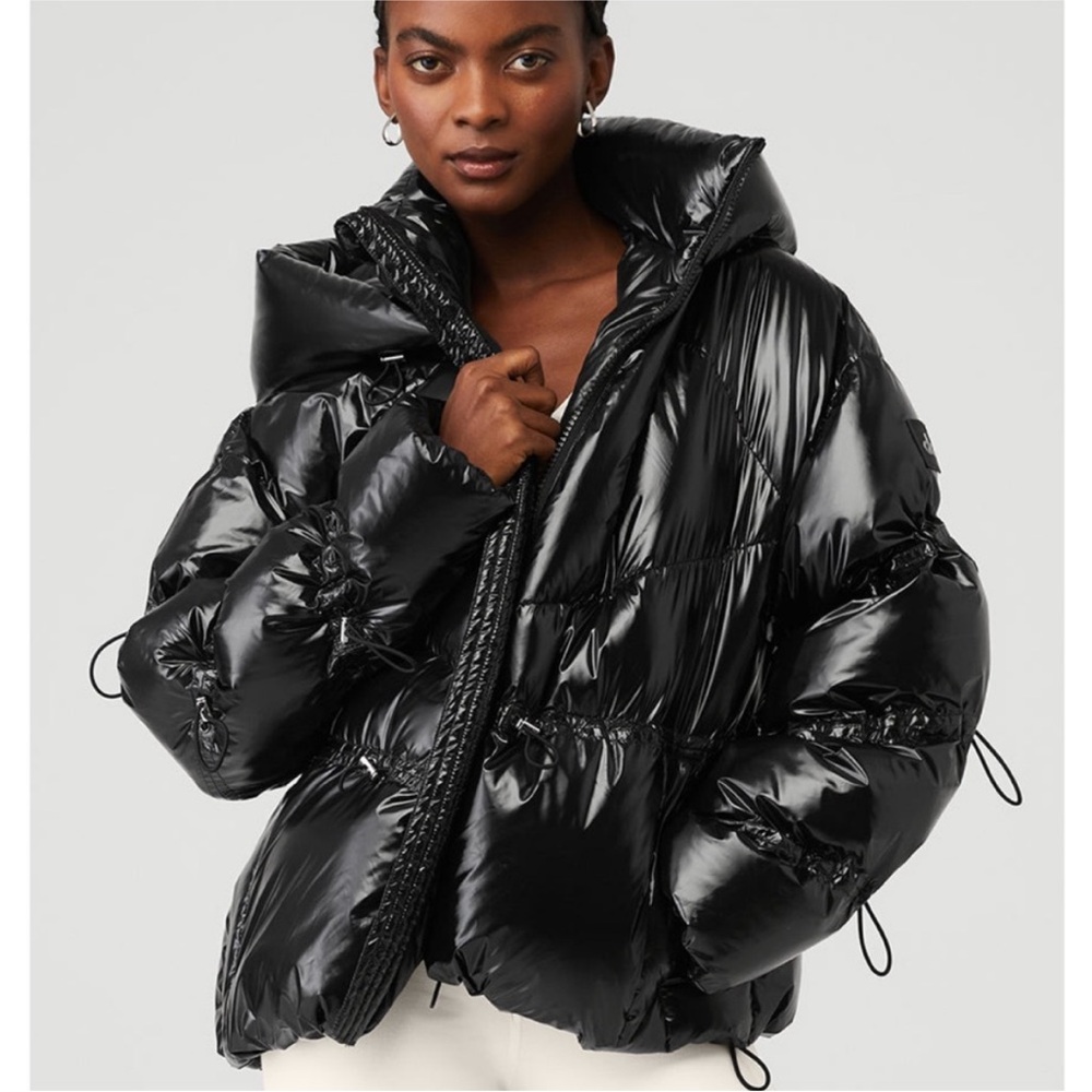 ALO Stunner Black Puffer Jacket